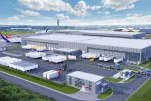 Strategic development of freight and logistics centers within close proximity to air and rail support a multimodal transportatin network in the Aerotropolis.